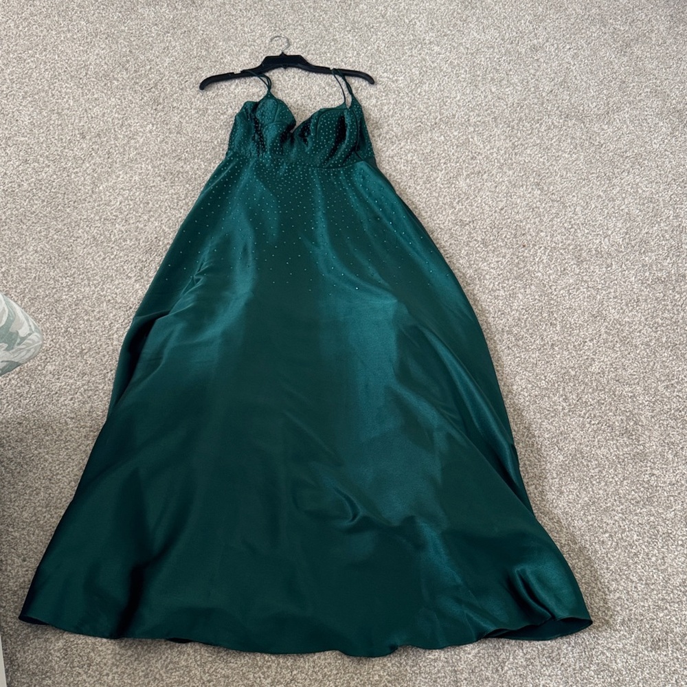 Emerald Green Maxi Dress